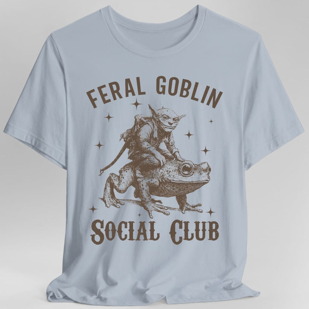 Feral Goblin Social Club T-shirt - With Toad