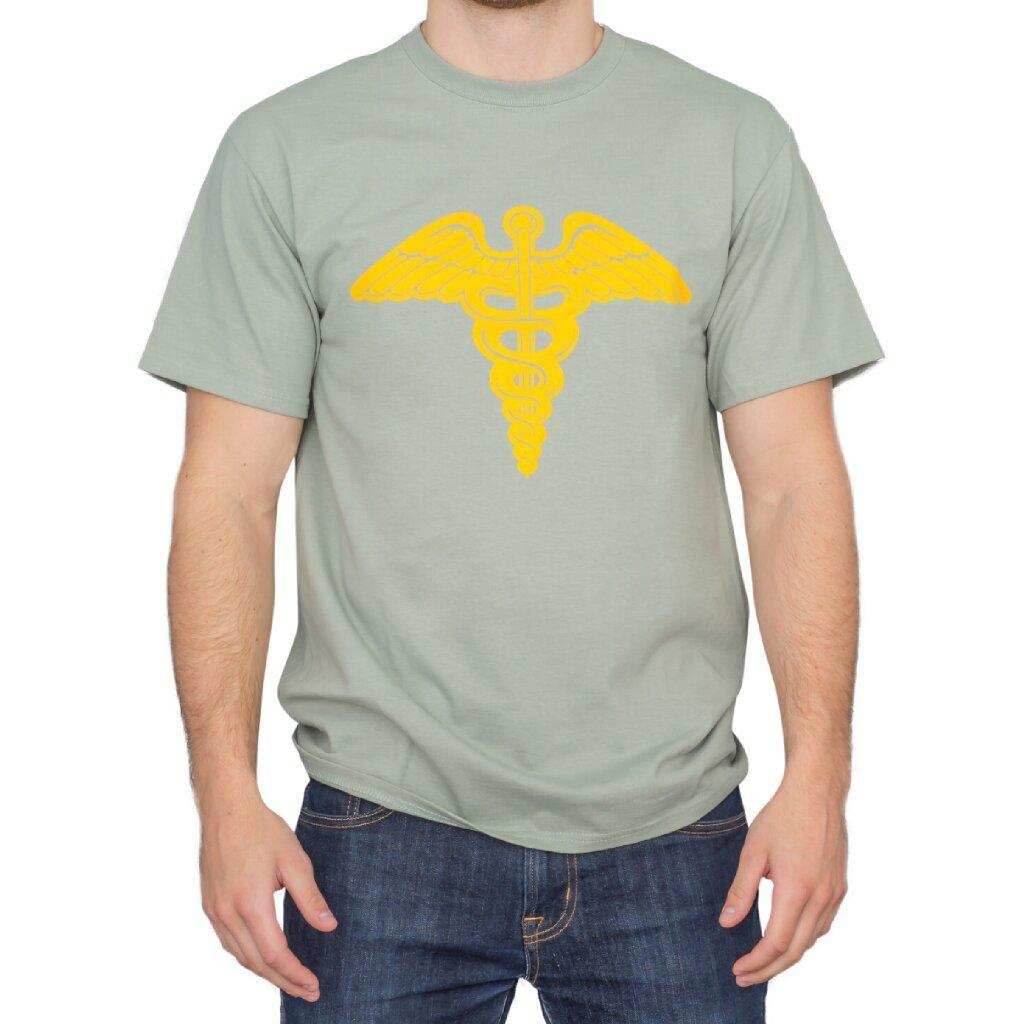 Ferris Bueller's Day Off Caduceus T-shirt - S / Green