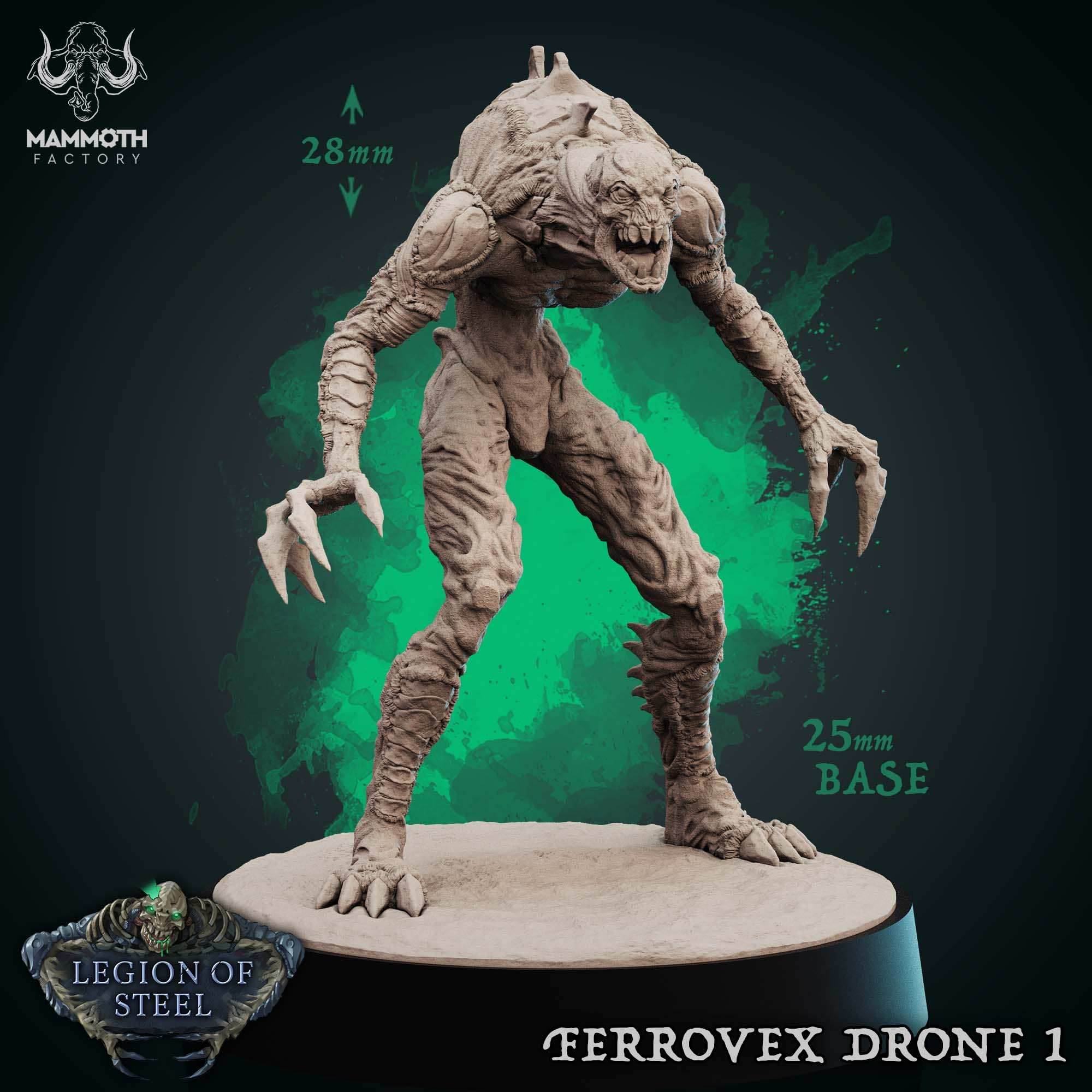 Ferrovex Drone: Sculpt 1 (Ghoul Horror) - 
