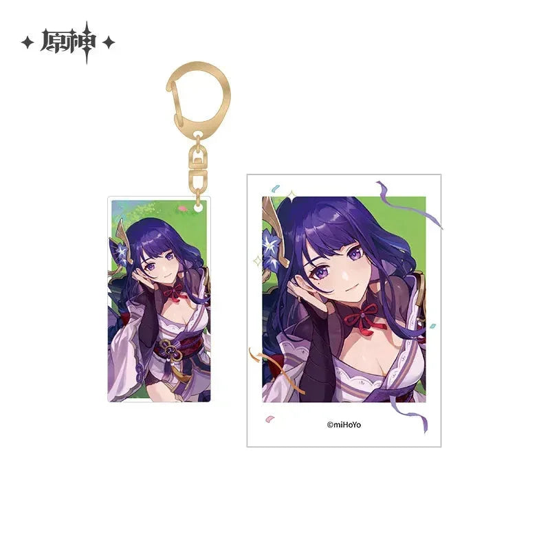 FES 2023 Series Polaroid & Acrylic Keychain Set Genshin Impact