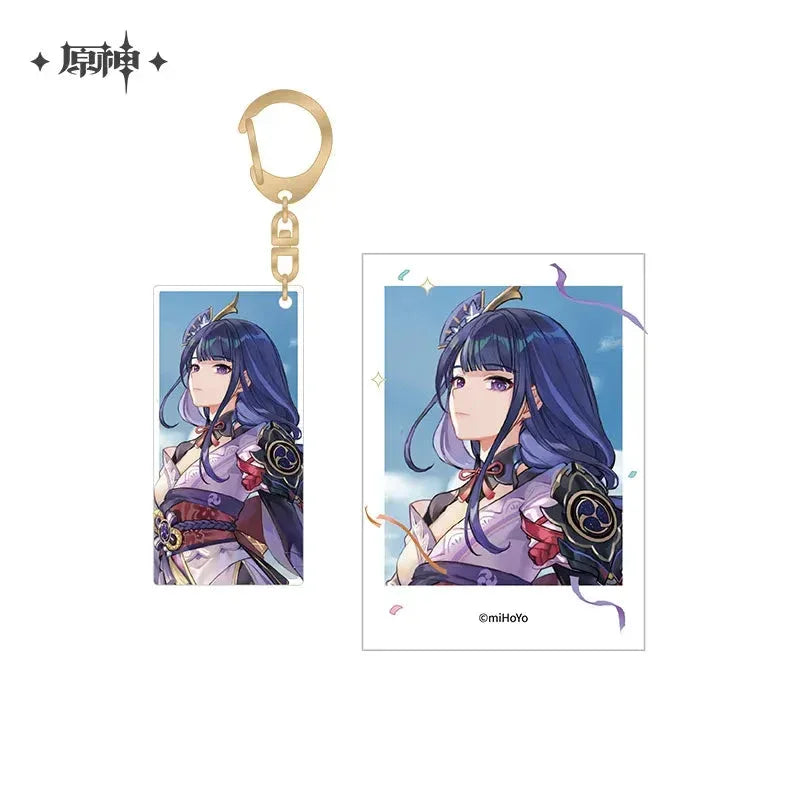 FES 2023 Series Polaroid & Acrylic Keychain Set Genshin Impact