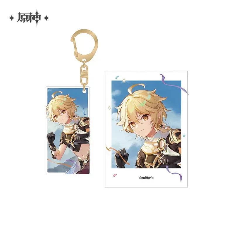 FES 2023 Series Polaroid & Acrylic Keychain Set Genshin Impact