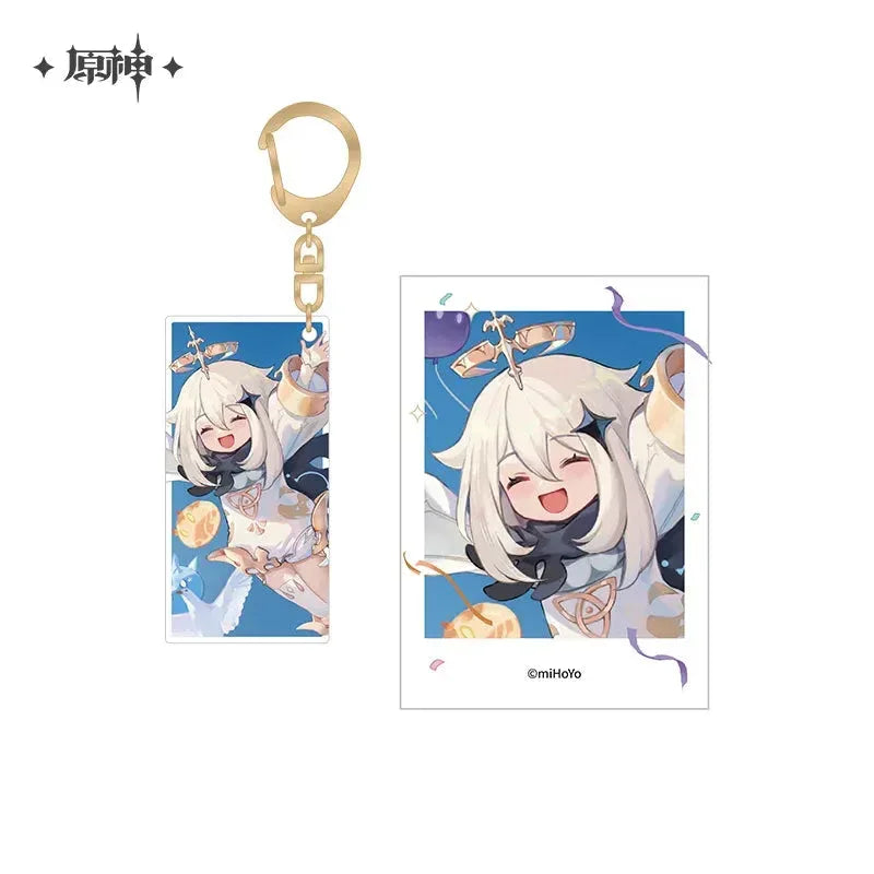 FES 2023 Series Polaroid & Acrylic Keychain Set Genshin Impact