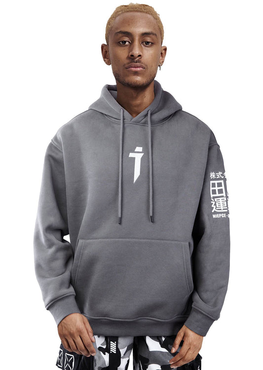 MHH1 Grey Niepce Cyber01 Hoodie - Grey / M