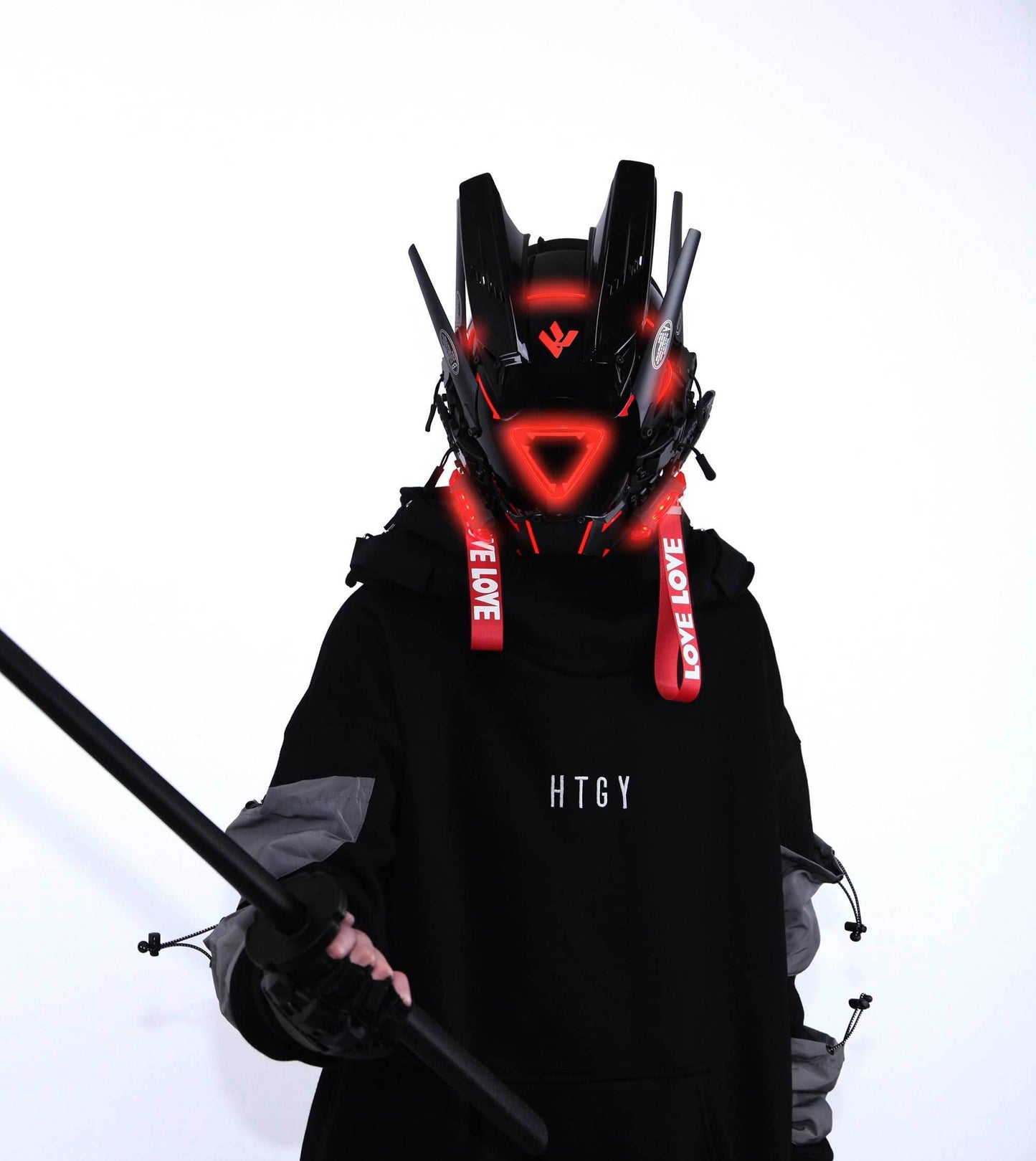 B-TR Red Tech Mask - 