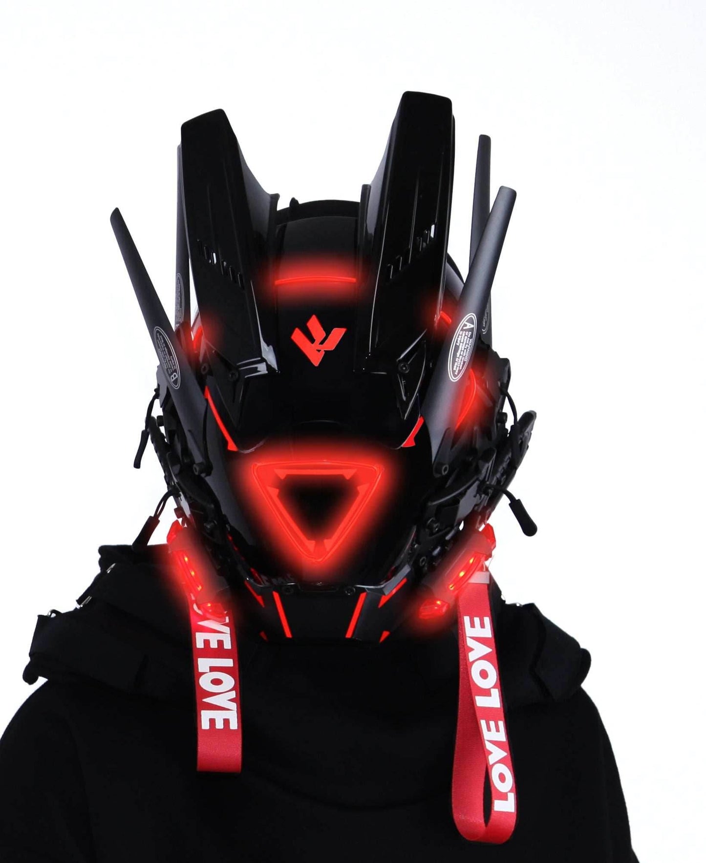 B-TR Red Tech Mask - 