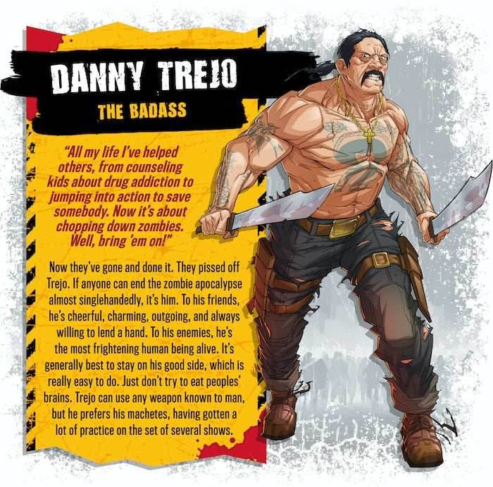 Zombicide: 2nd Edition - Danny Trejo Kickstarter Exclusive Promo Figure - 