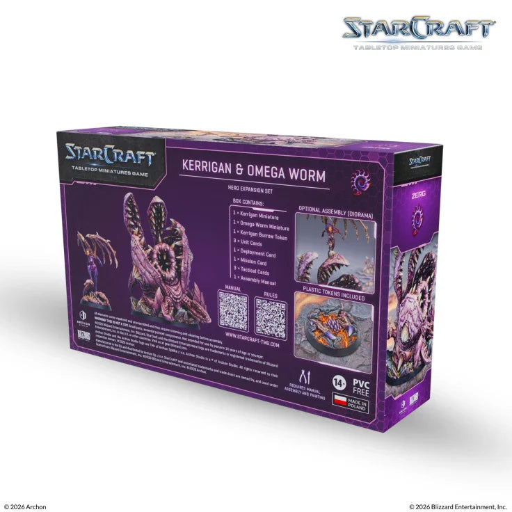 StarCraft The Miniatures Game: Zerg: Kerrigan (Primal Kerrigan), Hero Expansion Set