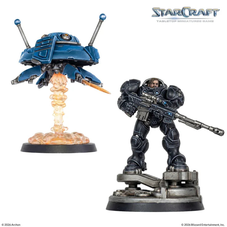 StarCraft The Miniatures Game: Terran: Jim Raynor Hero Expansion Set