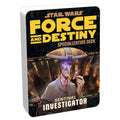 Star Wars: Force and Destiny: Investigator Specialization Deck - 