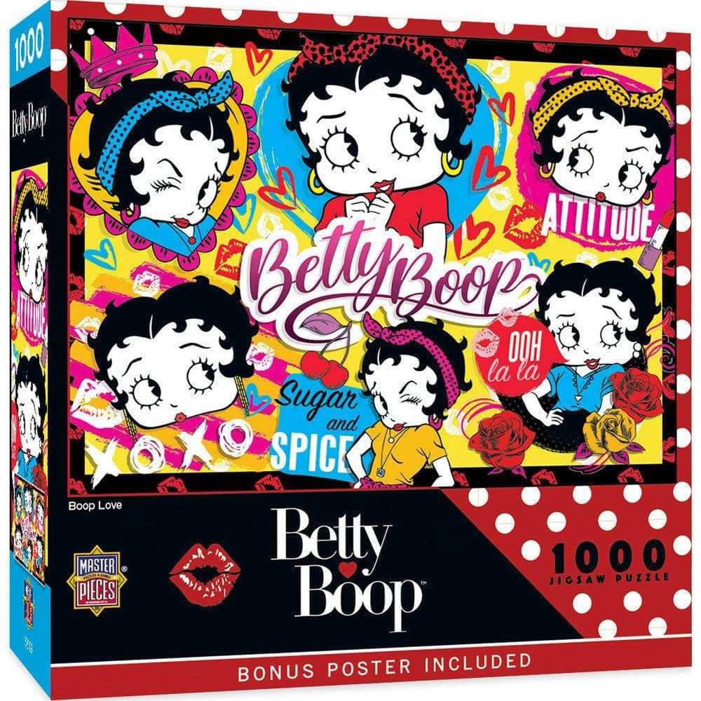 Betty Boop - Boop Love 1000 Piece Jigsaw Puzzle - 