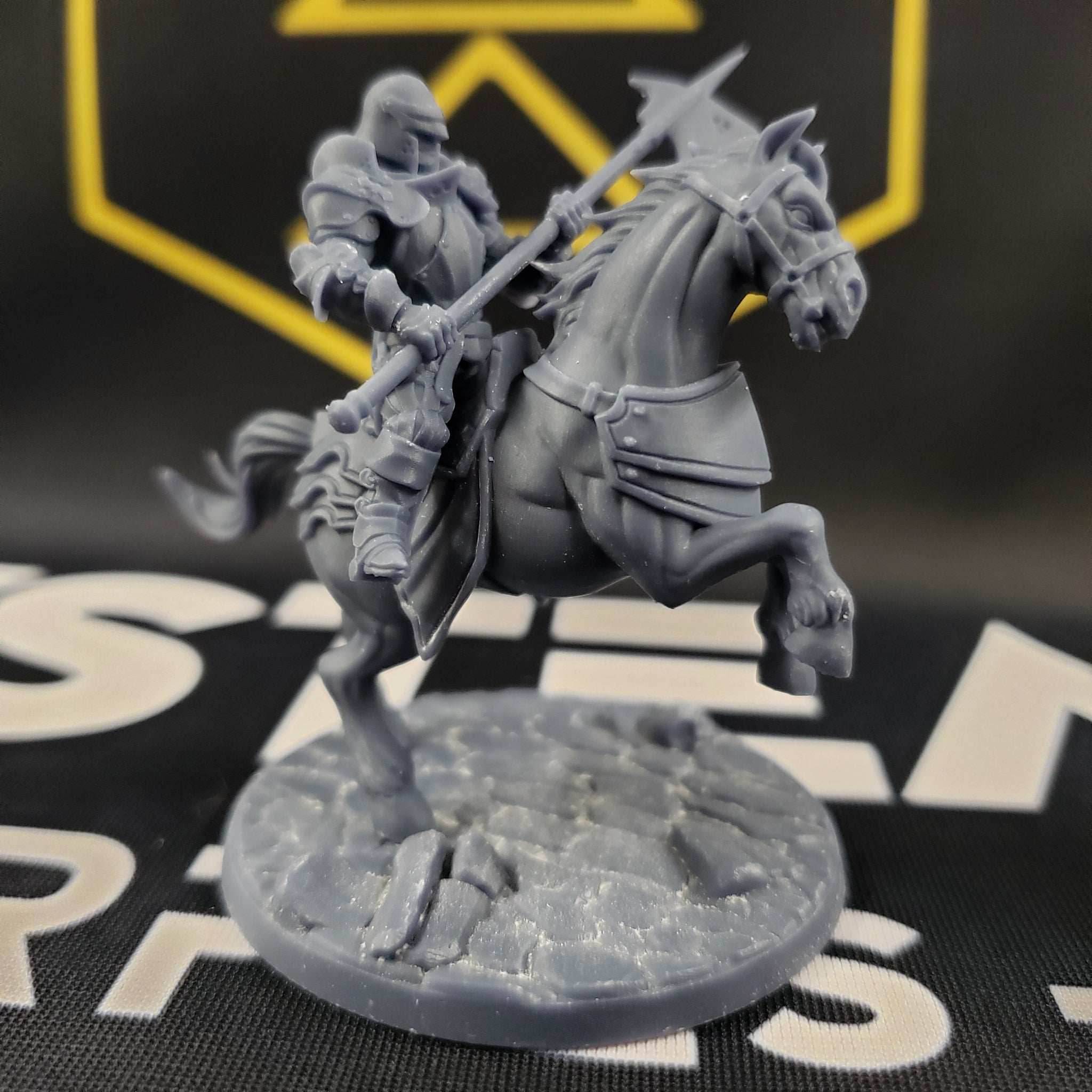 Fighters Guild Horses (Mounted Cavalry Units) - A / With Helmet