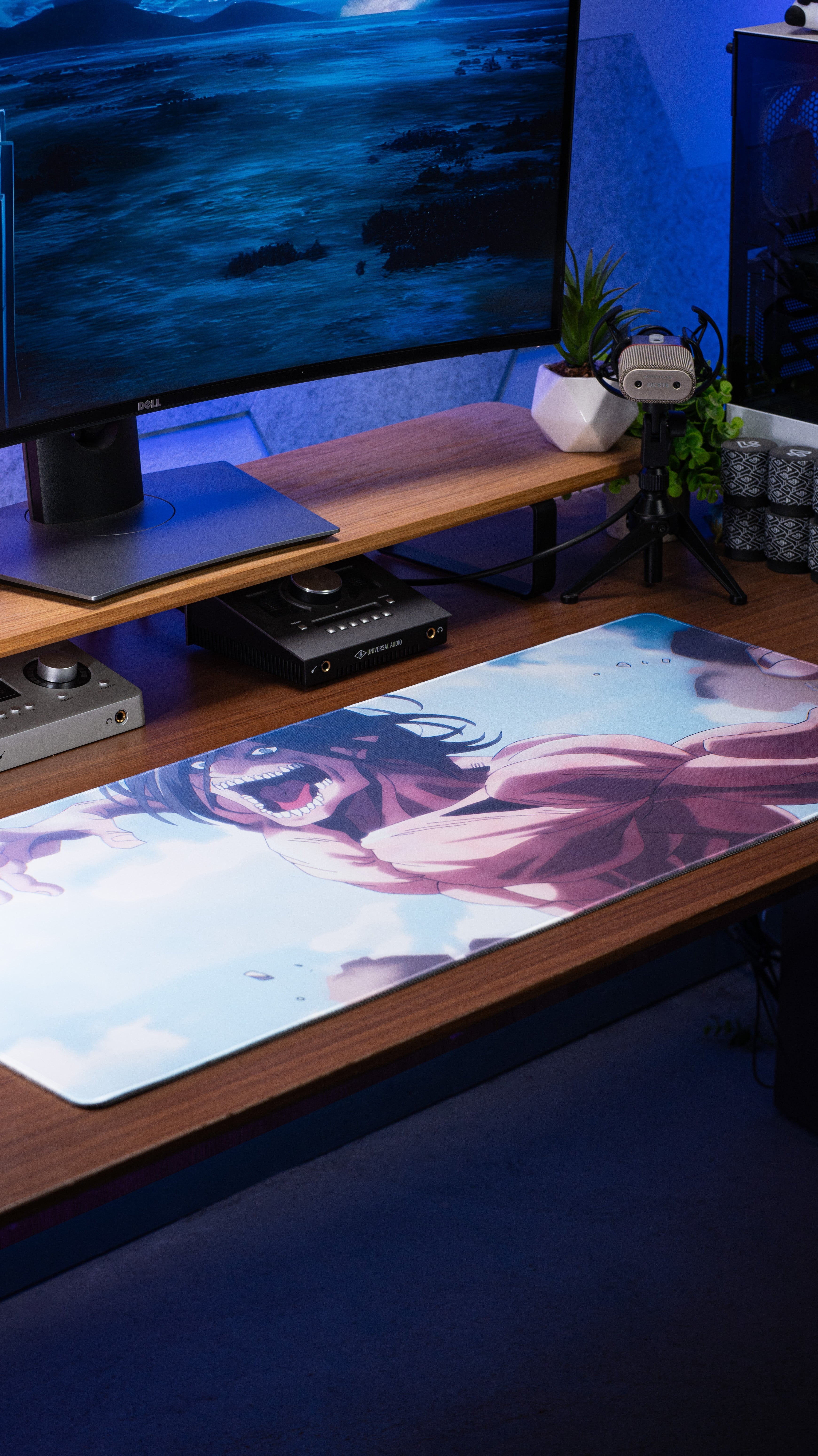 Attack on Titan Iconic Scenes Desk Mat