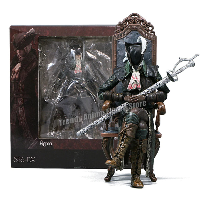 Figma 536 Bloodborne Figures Lady Maria Of The Astral Clocktower Action Figure DX Edition Collection PVC Doll Movable Model Toys