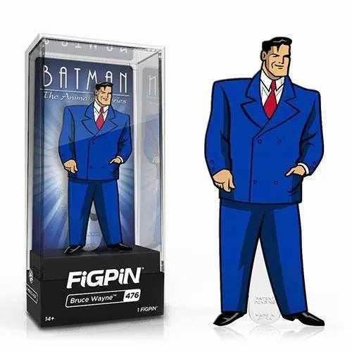 FiGPiN Enamel Pin - DC Batman: The Animated Series - Select Figure(s) - #476 - Bruce Wayne Limited Edition