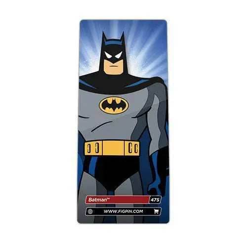 FiGPiN Enamel Pin - DC Batman: The Animated Series - Select Figure(s) - #475 - Batman