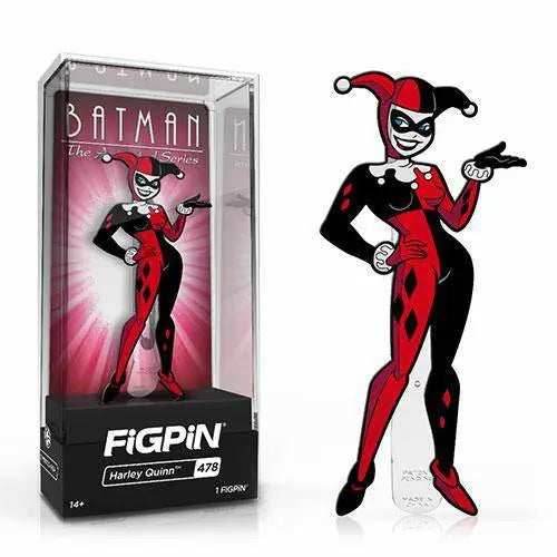FiGPiN Enamel Pin - DC Batman: The Animated Series - Select Figure(s) - #478 - Harley Quinn