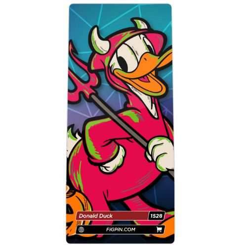 FiGPiN Enamel Pin - Disney D100 Exclusive Edition - Select Figure(s) - #1528 - Donald Duck