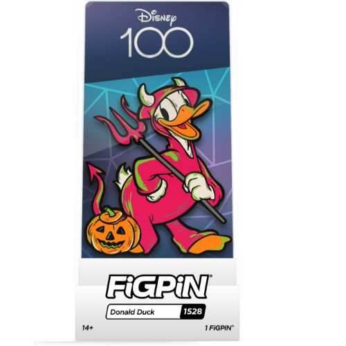 FiGPiN Enamel Pin - Disney D100 Exclusive Edition - Select Figure(s) - #1528 - Donald Duck