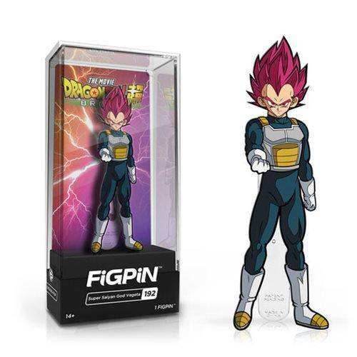 FiGPiN Enamel Pin - Dragon Ball Super - Select Figure(s) - #192 - Broly Movie Super Saiyan God Vegeta