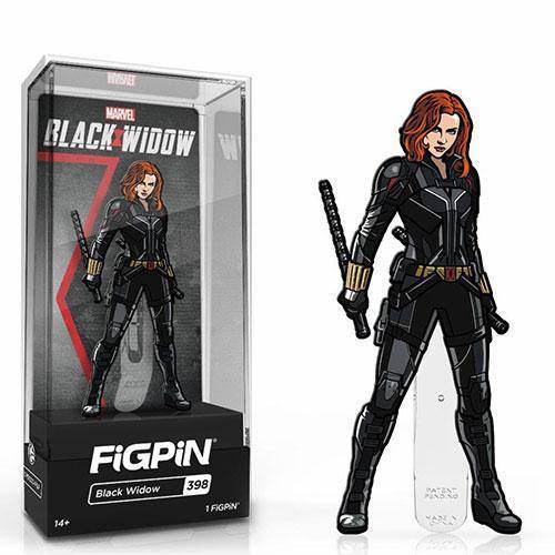 FiGPiN Enamel Pin - Marvel Black Widow - Select Figure(s) - #398 - Black Widow