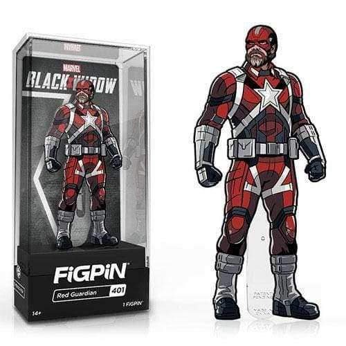 FiGPiN Enamel Pin - Marvel Black Widow - Select Figure(s) - #401 - Red Guardian