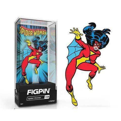 FiGPiN Enamel Pin - Marvel Classics - Select Figure(s) - #728 - Spider-Woman - Entertainment Earth Exclusive