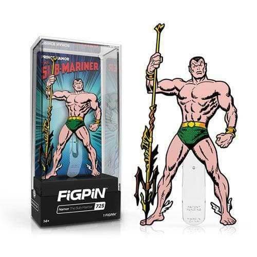 FiGPiN Enamel Pin - Marvel Classics - Select Figure(s) - #725 - Namor The Sub-Mariner