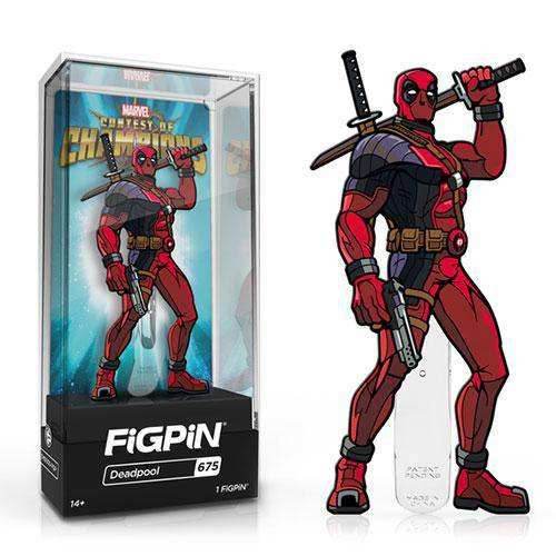 FiGPiN Enamel Pin - Marvel Contest Of Champions - Select Figure(s) - DeadPool (675)