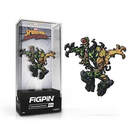 FiGPiN Enamel Pin - Marvel Spider-Man Maximum Venom - Select Figure(s) - #632 - Venomized Groot - Limited Edition