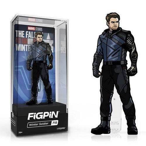 FiGPiN Enamel Pin - Marvel The Falcon And The Winter Soldier - Select Figure(s) - Winter Soldier (715)