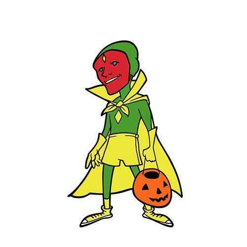 FiGPiN Enamel Pin - Marvel WandaVision - Select Figure(s) - #691 - Wanda - Limited Edition