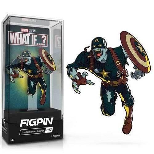 FiGPiN Enamel Pin Marvel What If...? - Select Figure(s) - Zombie Captain America (817)