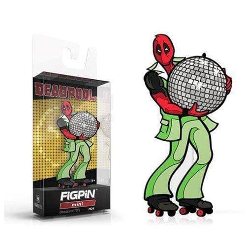 FiGPiN Marvel Deadpool Mini Enamel Pin - Select Figure(s) - #M24 1970s Mini