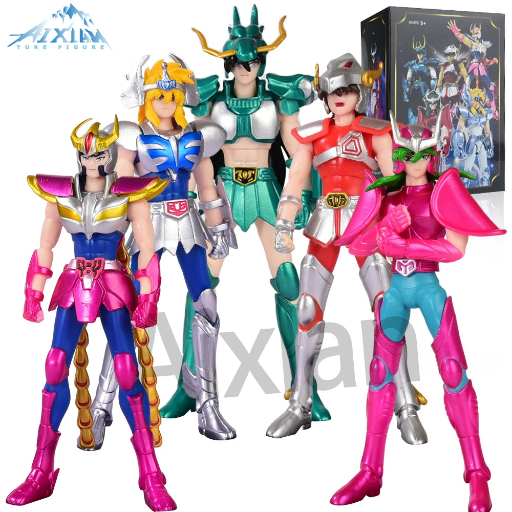 Figure Phoenix Ikki Hyoga Seiya Shiryu Standing Action Figurine Saint Seiya Myth Cloth Knights of The Zodiac Figures