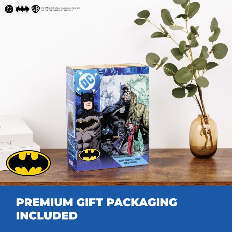 Wooden jigsaw puzzle DC Batman™ – Game of Shadows