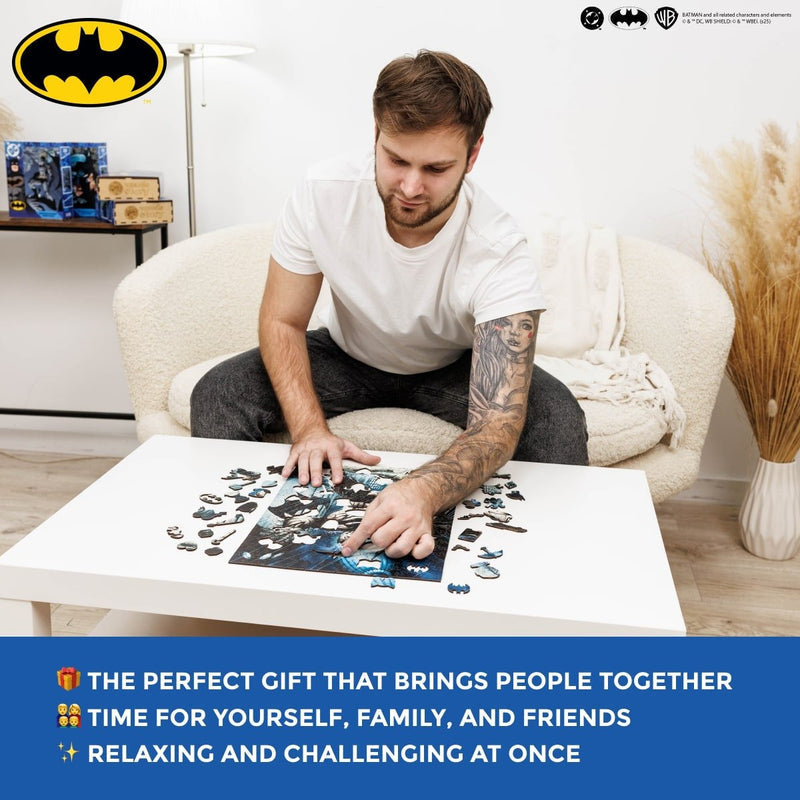 Wooden jigsaw puzzle DC Batman™ – Knight in the Rain