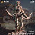 Filandira, The Bloodletter Buccaneer (Female Human Pirate) - 32mm Scale
