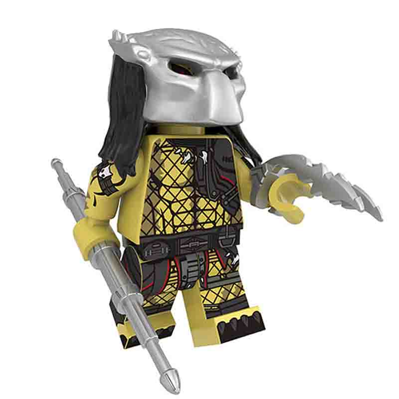 The Predator Yautja tribe set of 6 Lego Minifigures Custom Toys