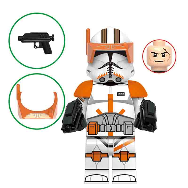 Commander Cody Star Wars Lego Minifigures Custom Toys 1