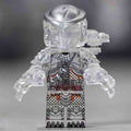 The Predator Transparent camo 1987 Original Film Version Lego Minifigures Custom Toys