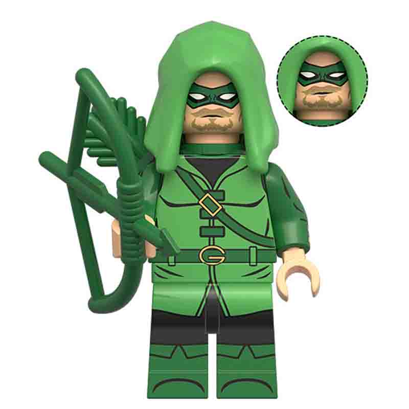 Green Arrow Justice League DC Lego Compatible Minifigure