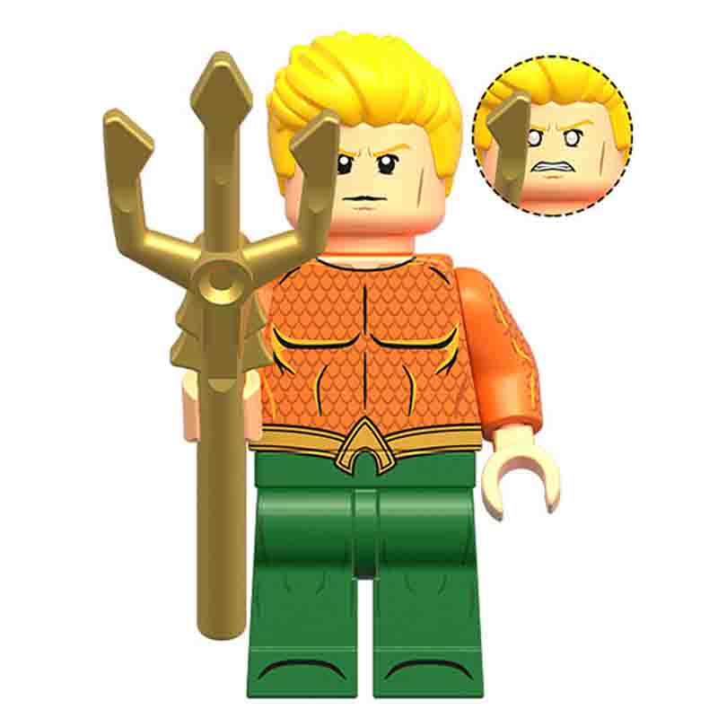 Aquaman Justice League DC Lego Compatible Minifigure