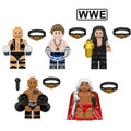 WWE set of 5 Wrestling Icons LEGO Compatible Minifigures