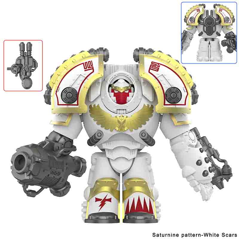 Warhammer 40,000 White Scars Saturnine Terminator Big Minifigure