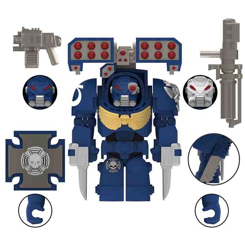 Warhammer 40,000 Ultramarines Terminator Big Minifigure