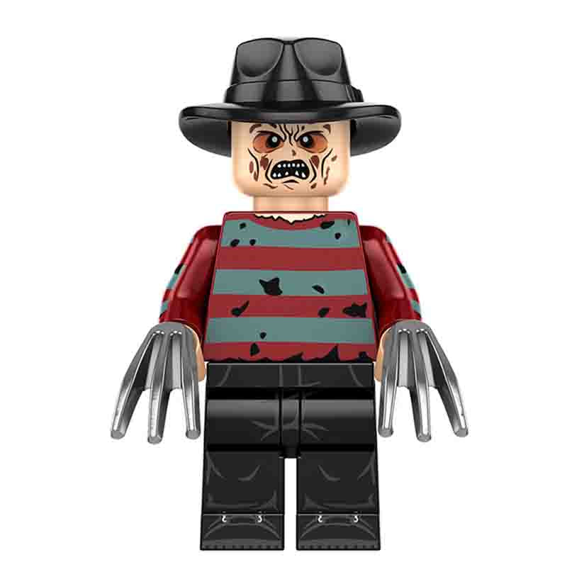 Freddy Krueger Nightmare on Elm Street Lego Minifigures Custom Horror Toys 3