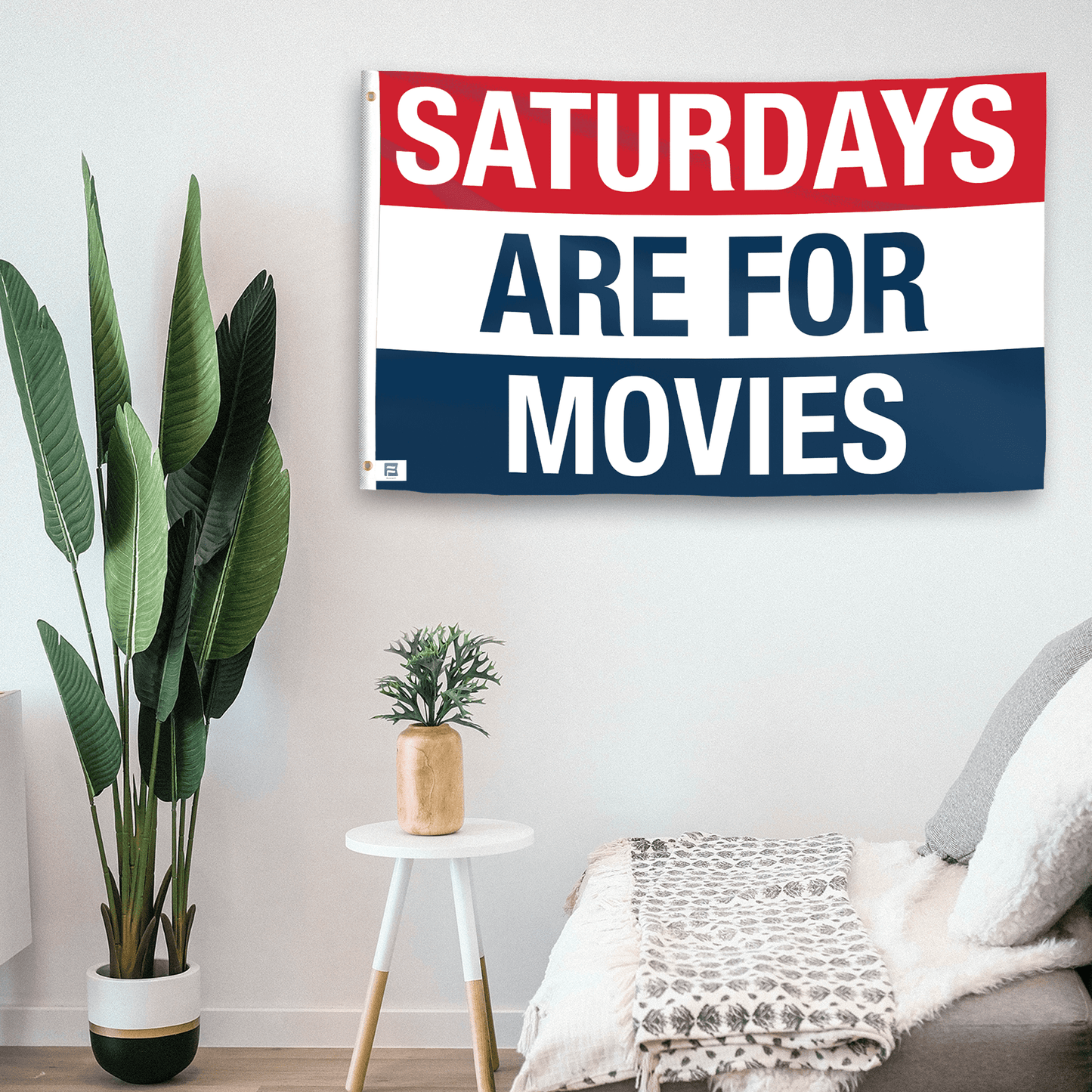 Saturdays Are for Movies Flag