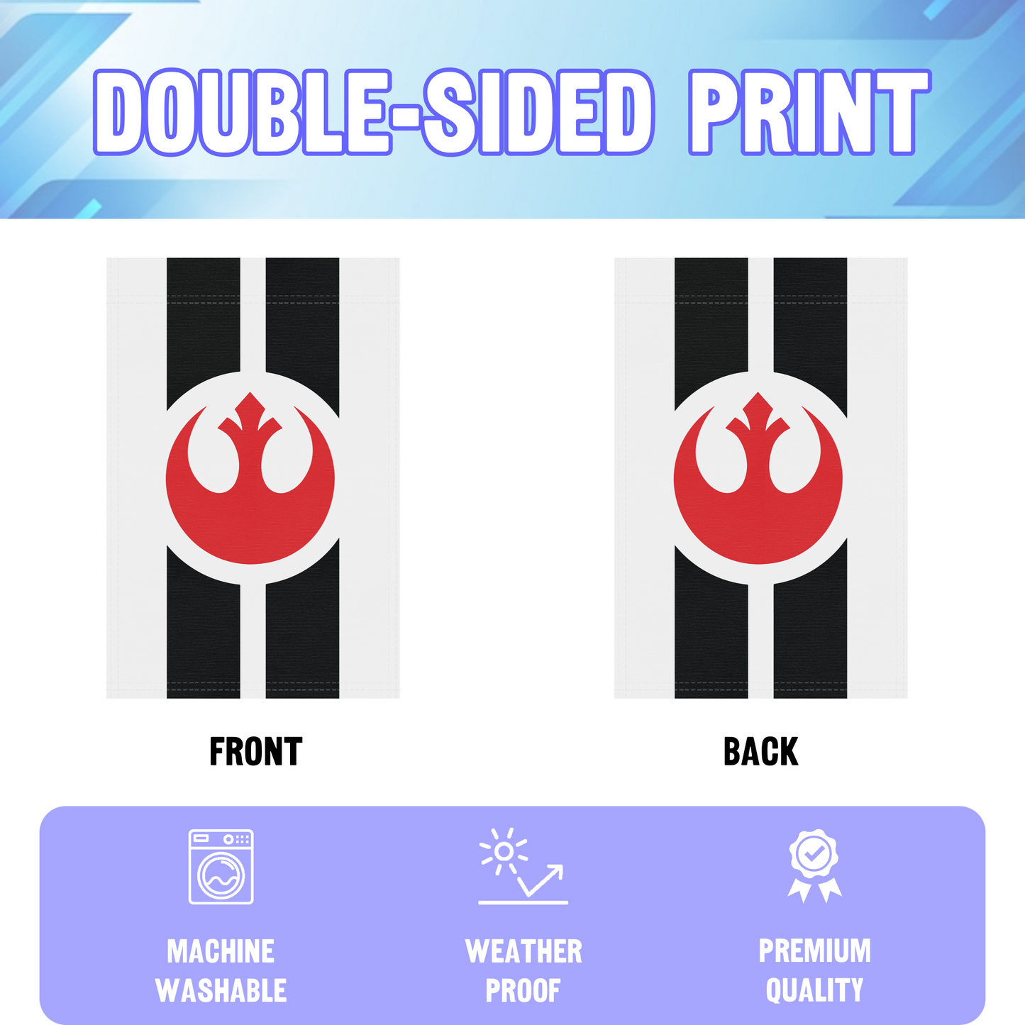 Star Wars Rebel Alliance Garden Flag