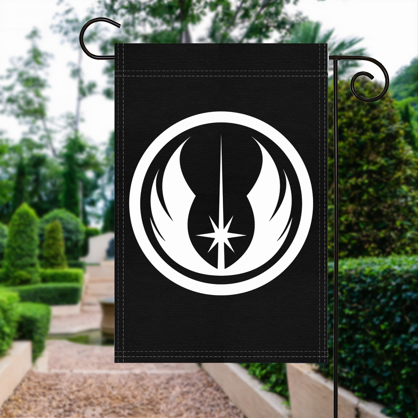 Star Wars Jedi (Black) Garden Flag